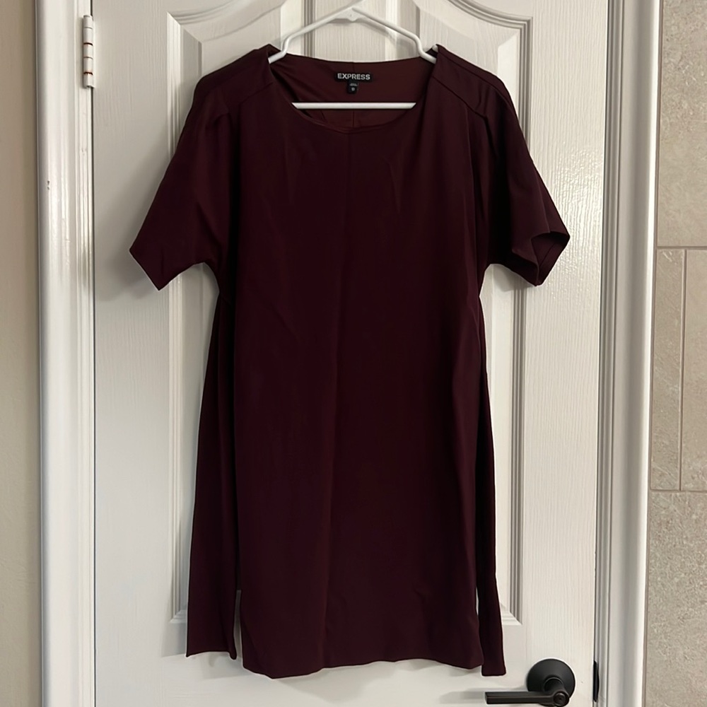 Express Maroon Dress